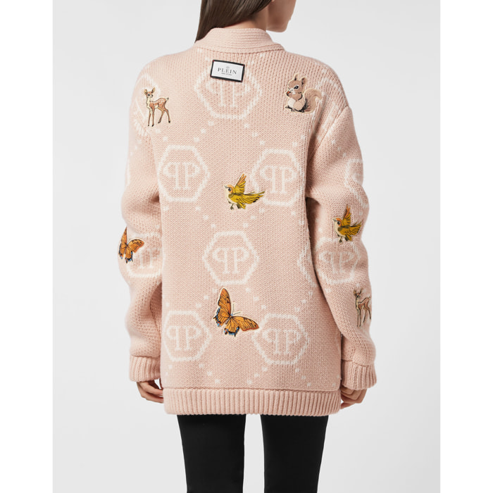 PHILIPP PLEIN Cárdigan largo
