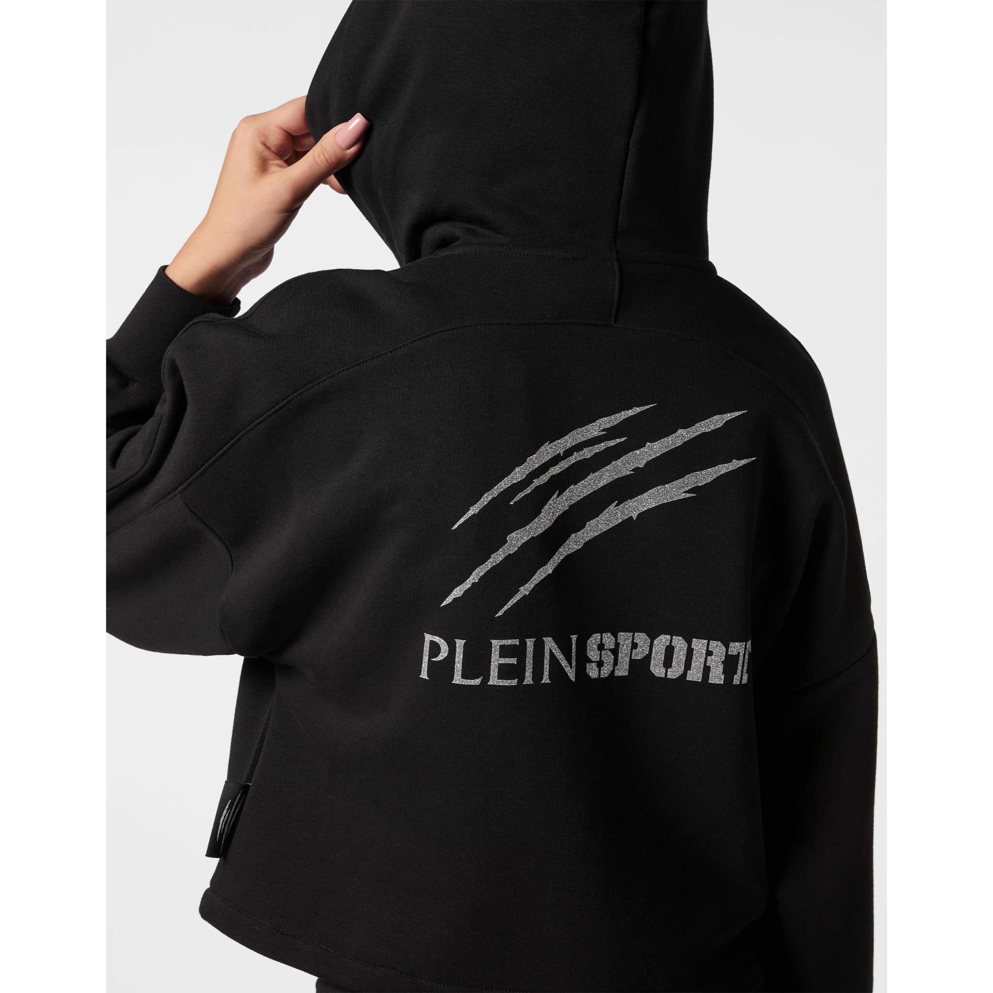 PLEIN SPORT Sudadera con capucha SCRATCH