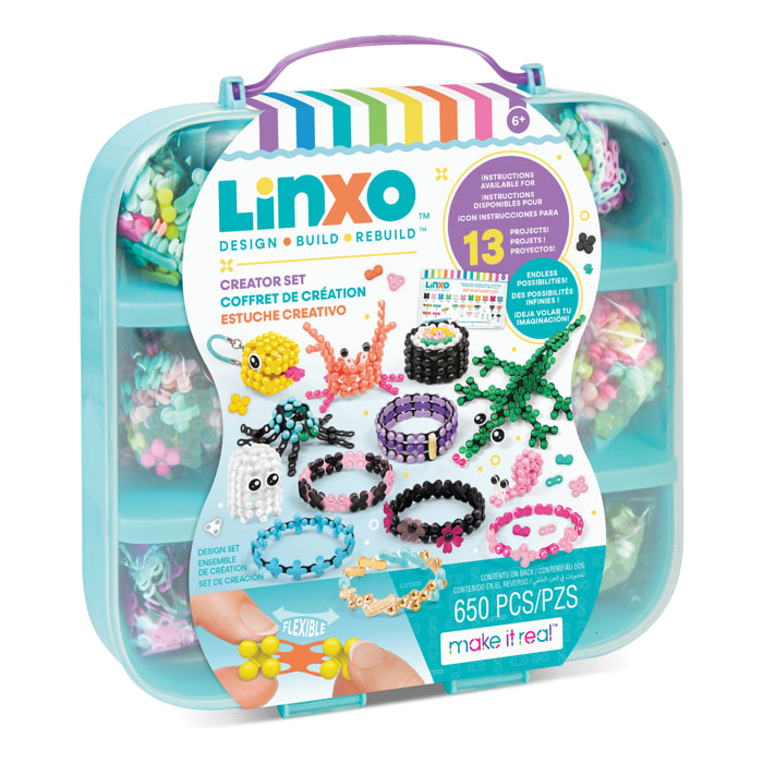 LinXo Set Creativo con Valigetta