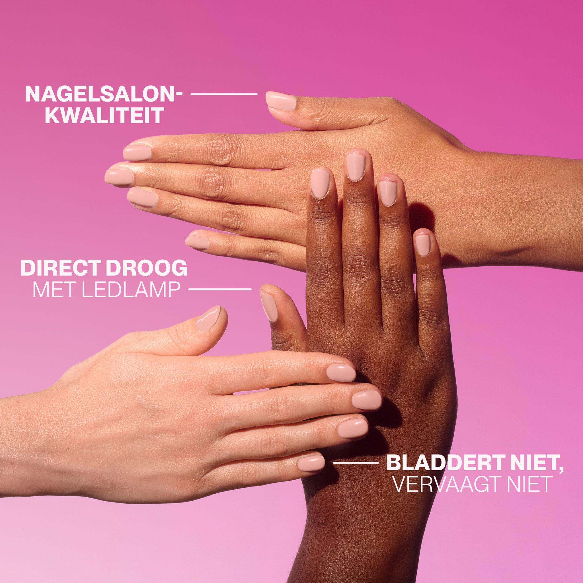 Vernis semi-permanent - 121 French Pink - 15 ml