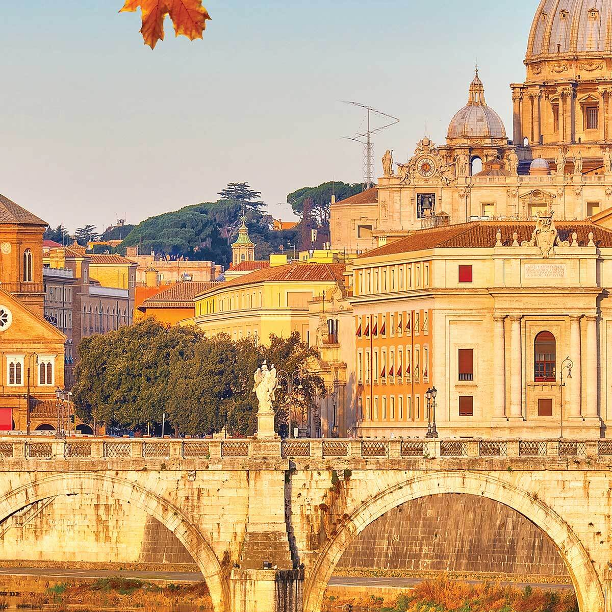 Affiche encadrée fenêtre Rome Vatican Affiche + cadre en métal - Noir