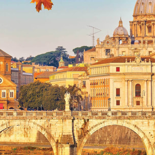 Affiche encadrée fenêtre Rome Vatican Affiche + cadre en métal - Noir