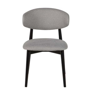 Silla Poliester Patas Madera Roble Cos 54x55x83 Cm