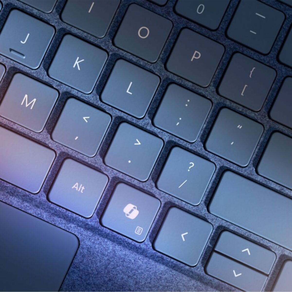 Clavier MICROSOFT Clavier + Stylet Bleu Surface Pro 13"