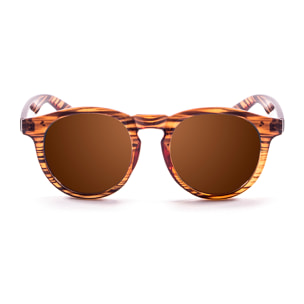 Gafas de sol PALO ALTO NEWPORT - Marrón brillante / Marrón