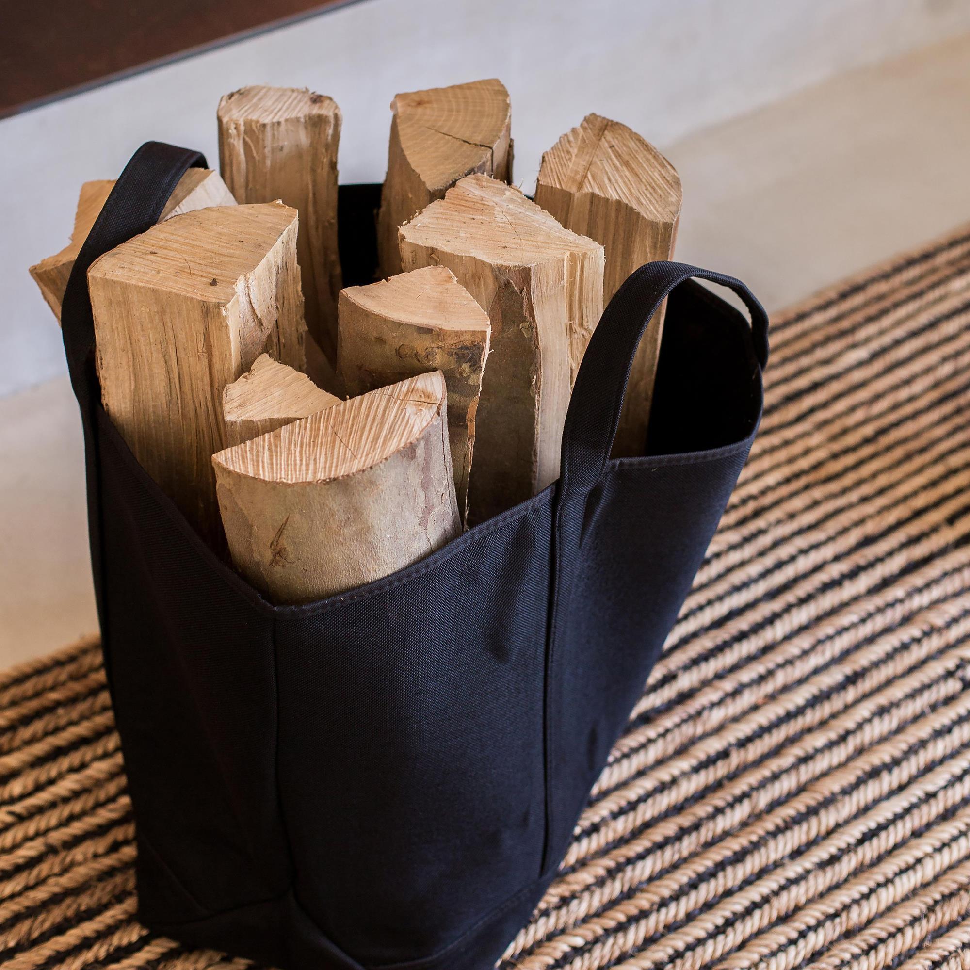LE MARQUIER - Sac Panier A Buches Belharra - Noir
