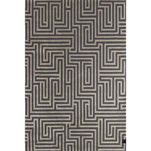 Tapis salon et chambre tissé motif géométrique LIFA