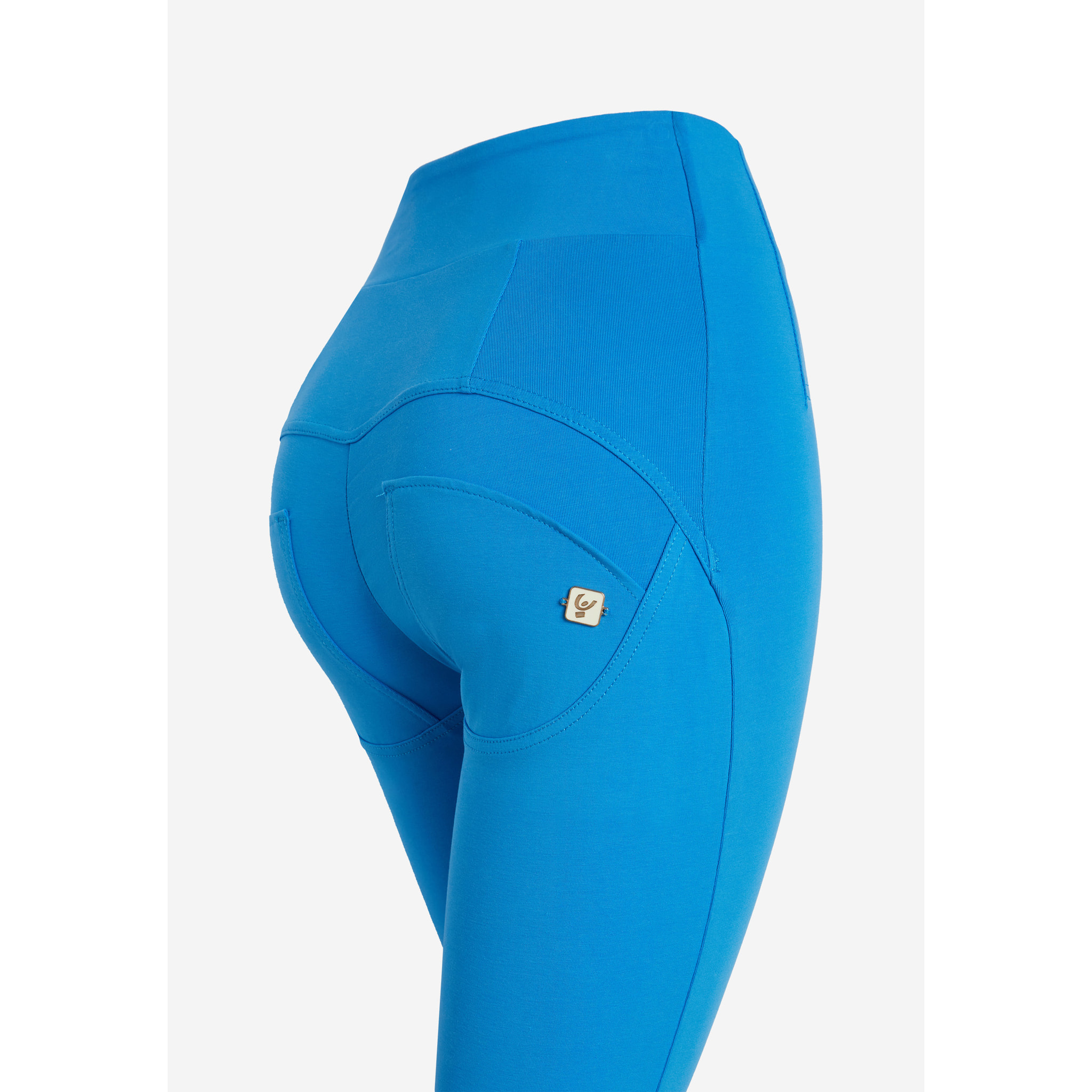 Pantaloni WR.UP® vita alta bustier in jersey tinto capo