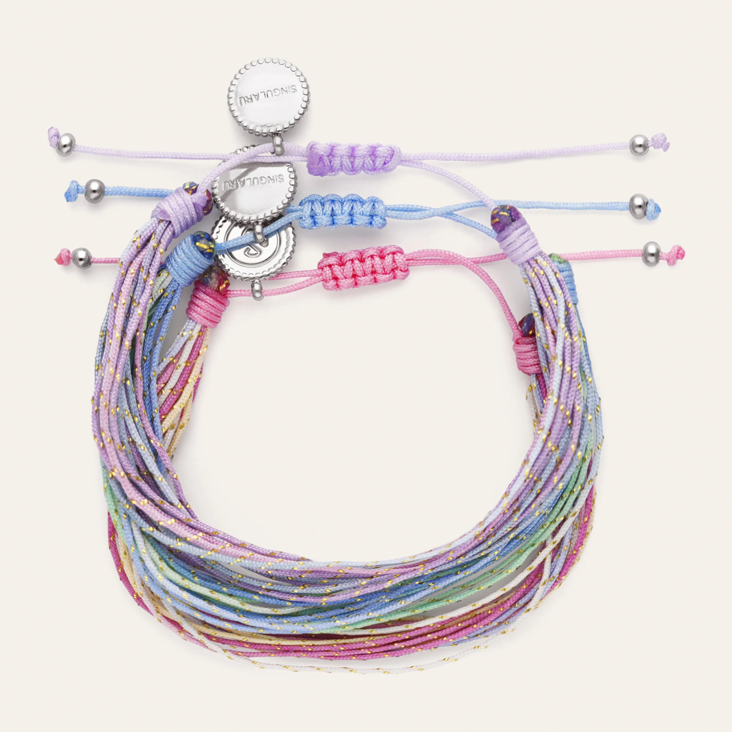 Pack 3 Pulsera Sunset Spark Acero