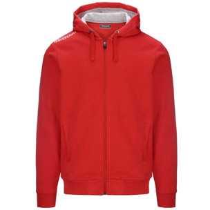 Kappa Felpe JACKET KAPPA4TRAINING WESCOR Rosso