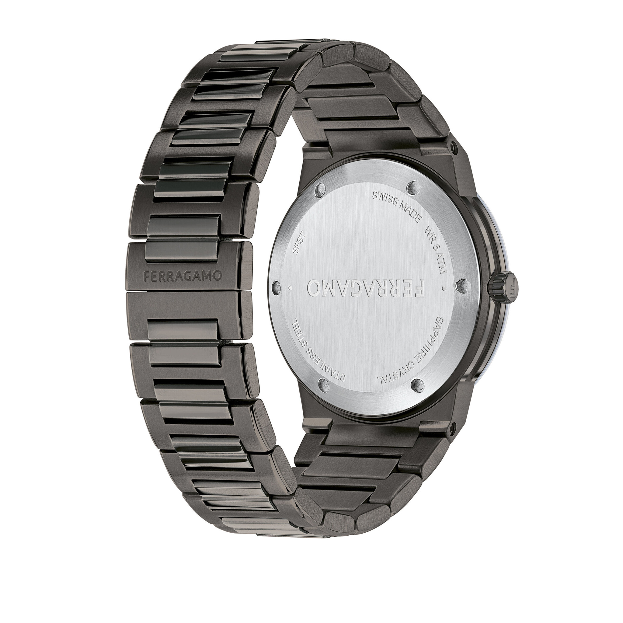Ferragamo Reloj Analógico De Cuarzo St-Infinity Sapphire