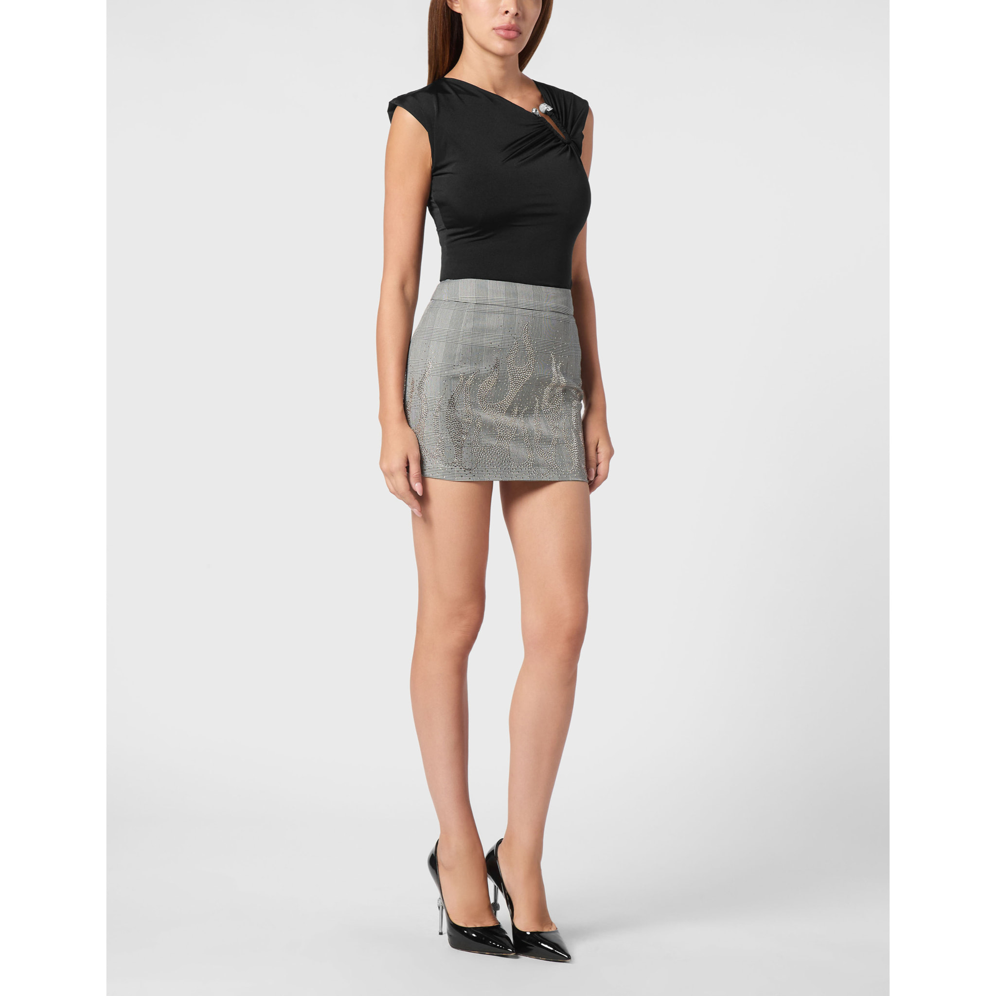 PHILIPP PLEIN Minifalda FLAME