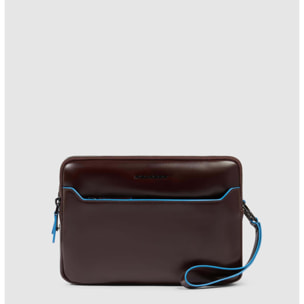 Piquadro Pochette uomo con chiusura a impronta digitale
