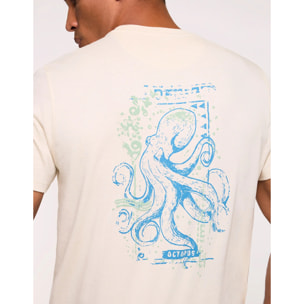 Camiseta Manga Corta Blanco Roto - Jones