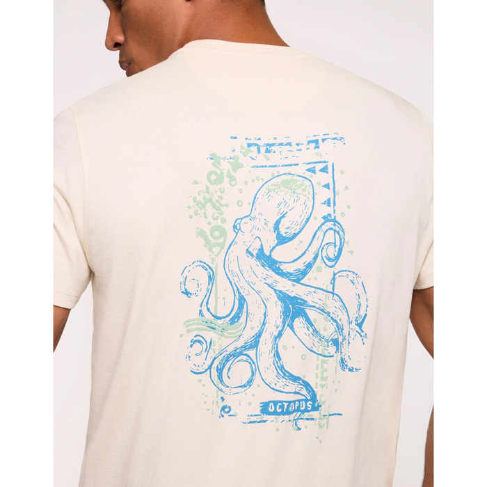 Camiseta Manga Corta Blanco Roto - Jones