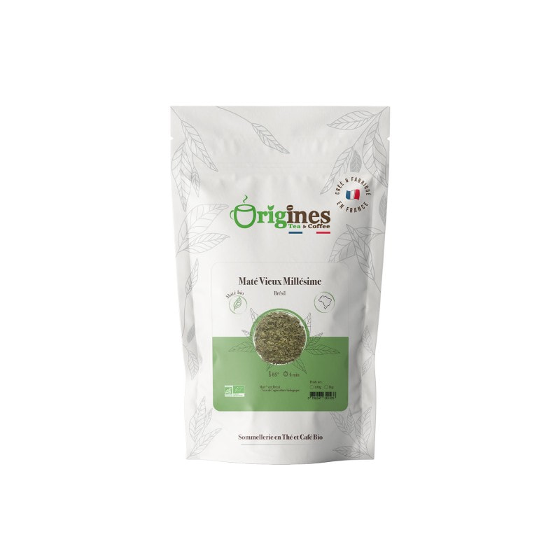 Maté Bio Vieux Millesimé - Sachet 100g