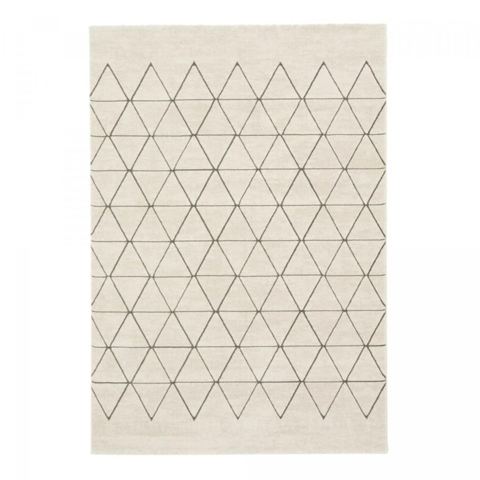 Tapis salon et chambre tissé motif abstrait CANU