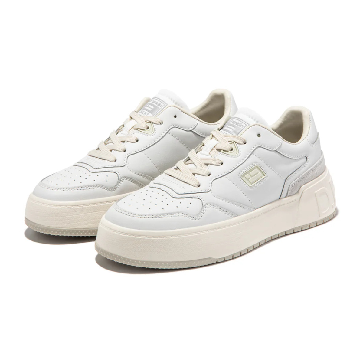 Zapatillas Unisex Court Basic Stich Blanco Roto D.Franklin