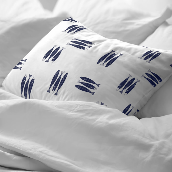 Taie d’oreiller 100 % coton 80 fils Oropesa