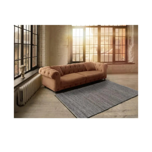 CINDER Alfombra lisa beige, varias medidas disponibles.