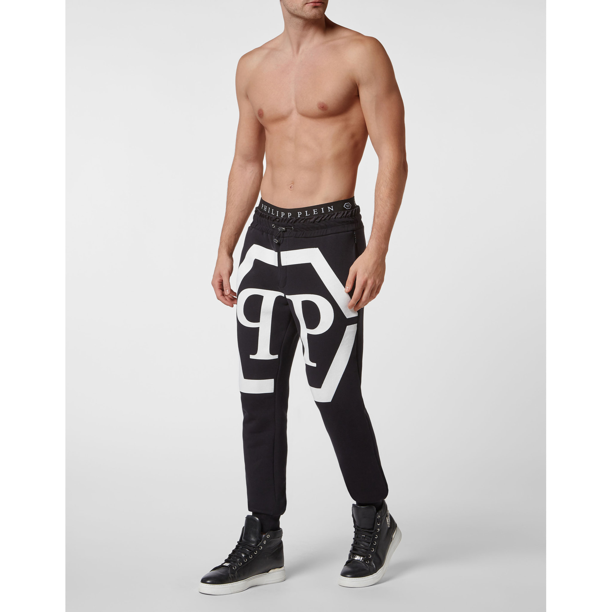 PHILIPP PLEIN Sweatpants HEXAGON