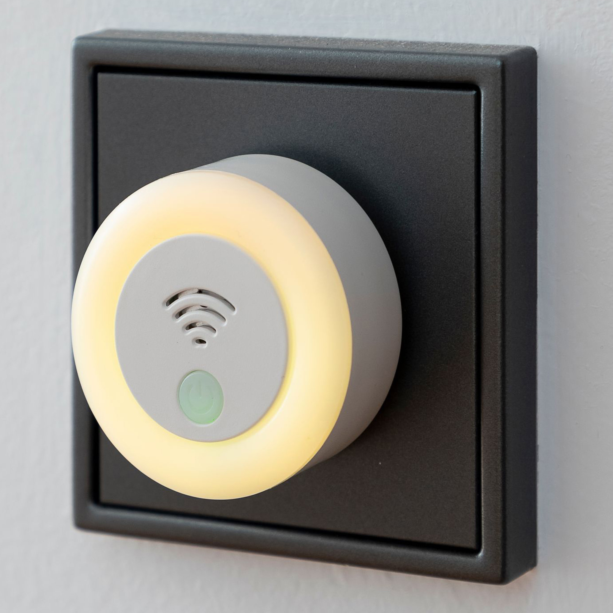 Repellente ad ultrasuoni con LED kl litto - bianco - 5x5x6 cm