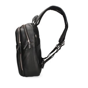 Zaino  da uomo In Vera pelle Made in Italy 26x39x16 cm