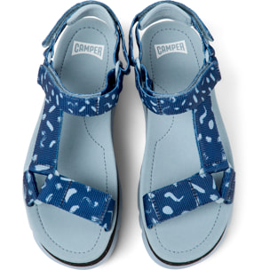 Sandali - CAMPER Oruga Up - Blu - Tessile tecnico (Poliestere riciclato)