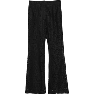 Pantalone a zampa pizzo