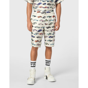 PHILIPP PLEIN Pantalones cortos RACING