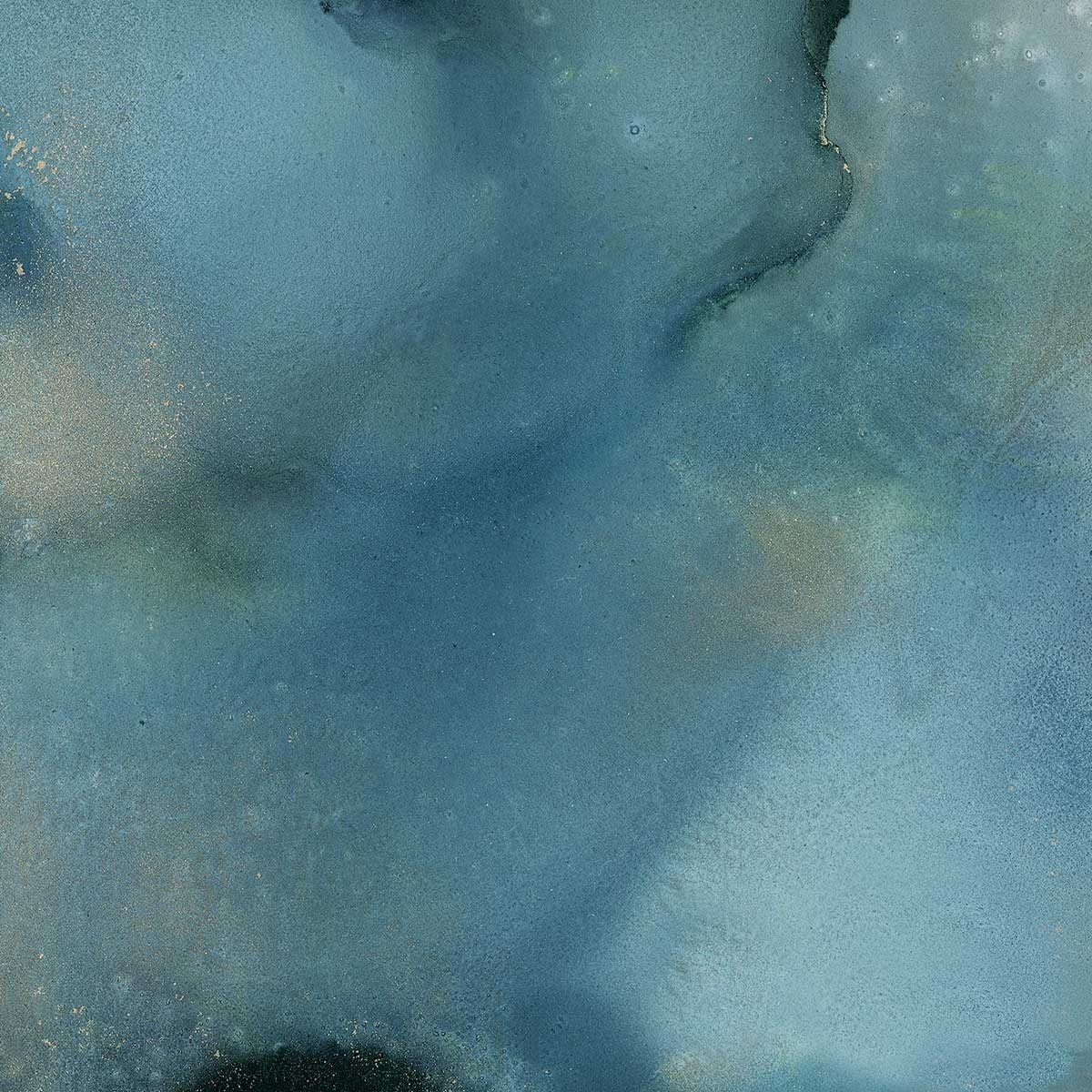 Tableau rivière dorée Tableau alu Dibond