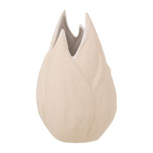 J-Line vase Sable - céramique - beige - large