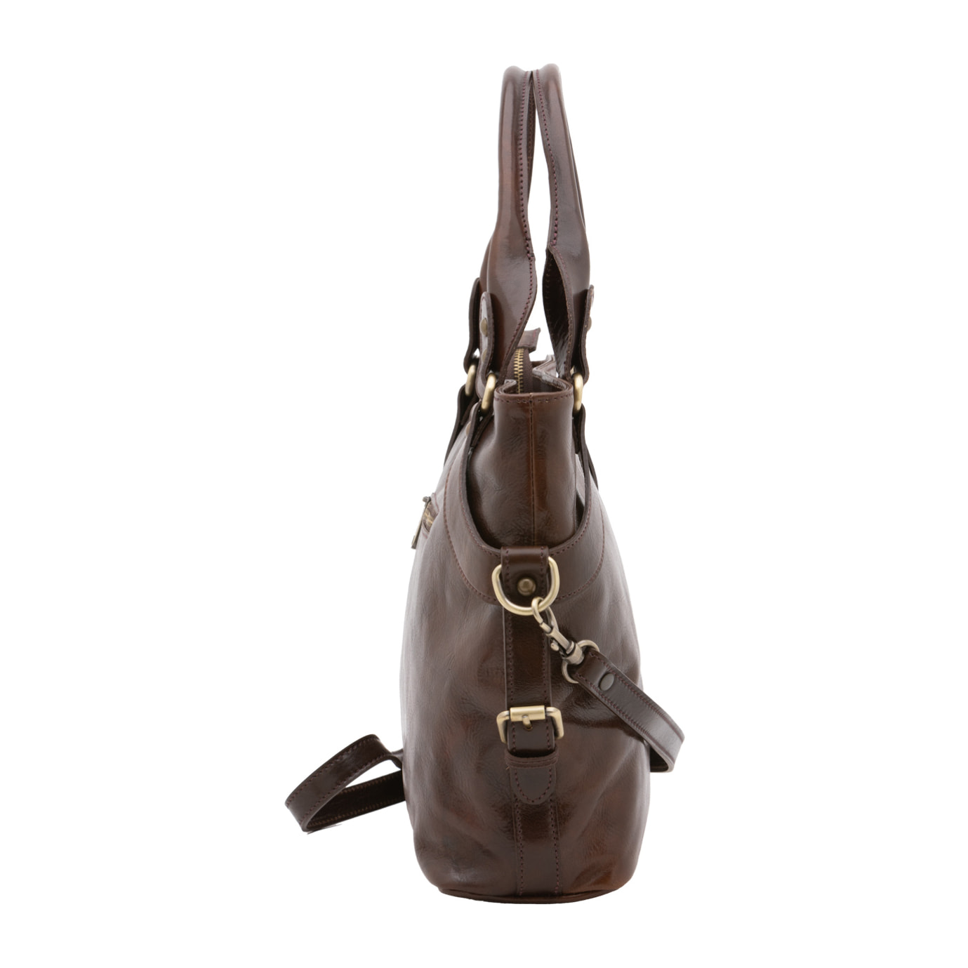 Borsa a mano  da donna In Vera pelle Made in Italy 43x28x12 cm