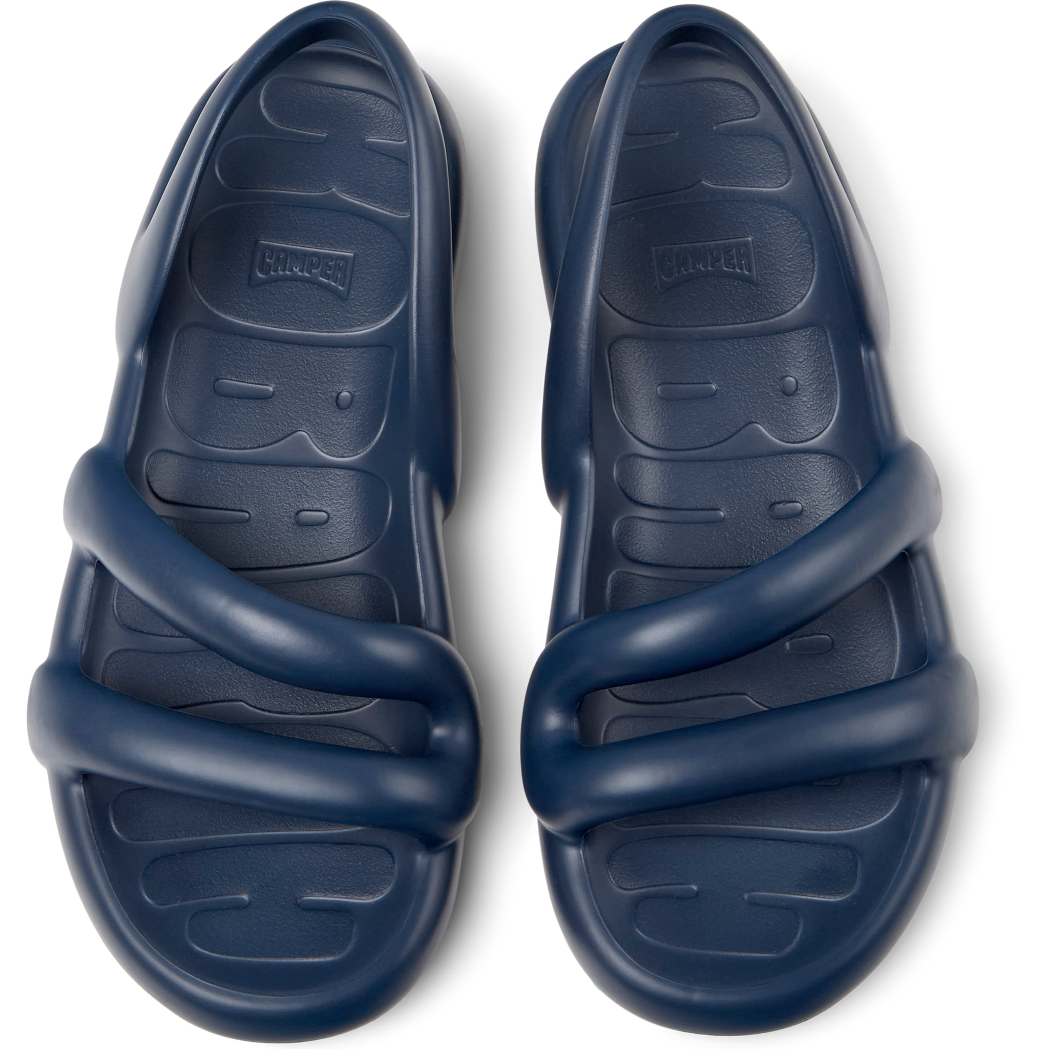 Sandalias - CAMPER Kobarah Flat - Azul - Sintético
