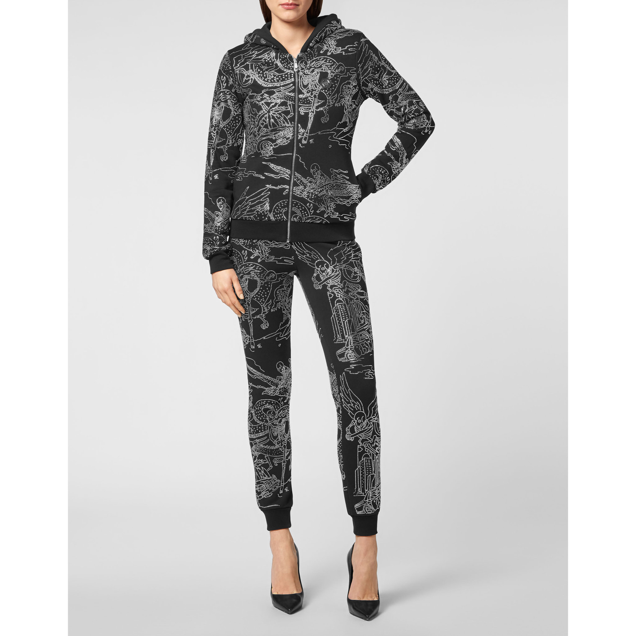 PHILIPP PLEIN Tracksuit: Top & Trousers TATTOO