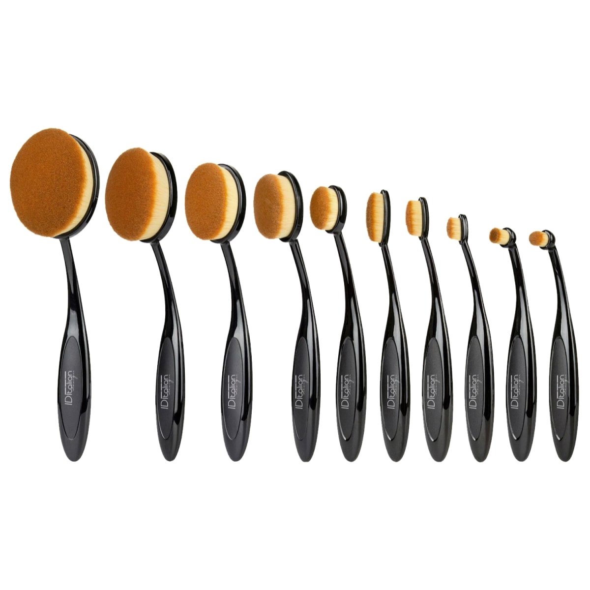 Set de 10 pinceaux pour le maquillage