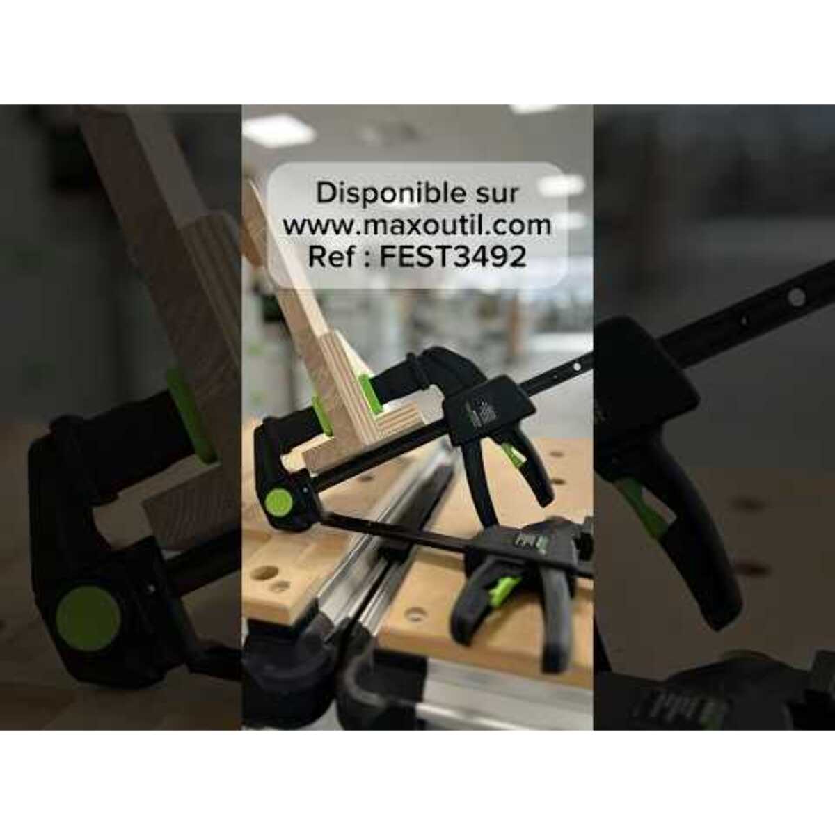 Serre-joint utilisable d'une main FS-EZ 150/2 - FESTOOL - 578623