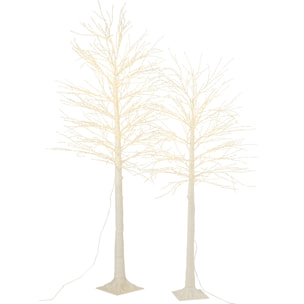 J-Line décoration Arbre 2000 Led - métal - blanc - large - LED