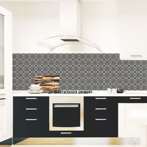 Stickers muraux - Sticker Mural Carrelage adhésif Cuisine Salle de Bain - 30 STICKERS CARREAUX DE CIMENT BUCAREST