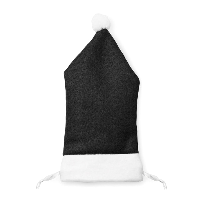 DAM Custodia per smartphone  dal design originale del cappello di Babbo Natale 819 cm. Colore nero