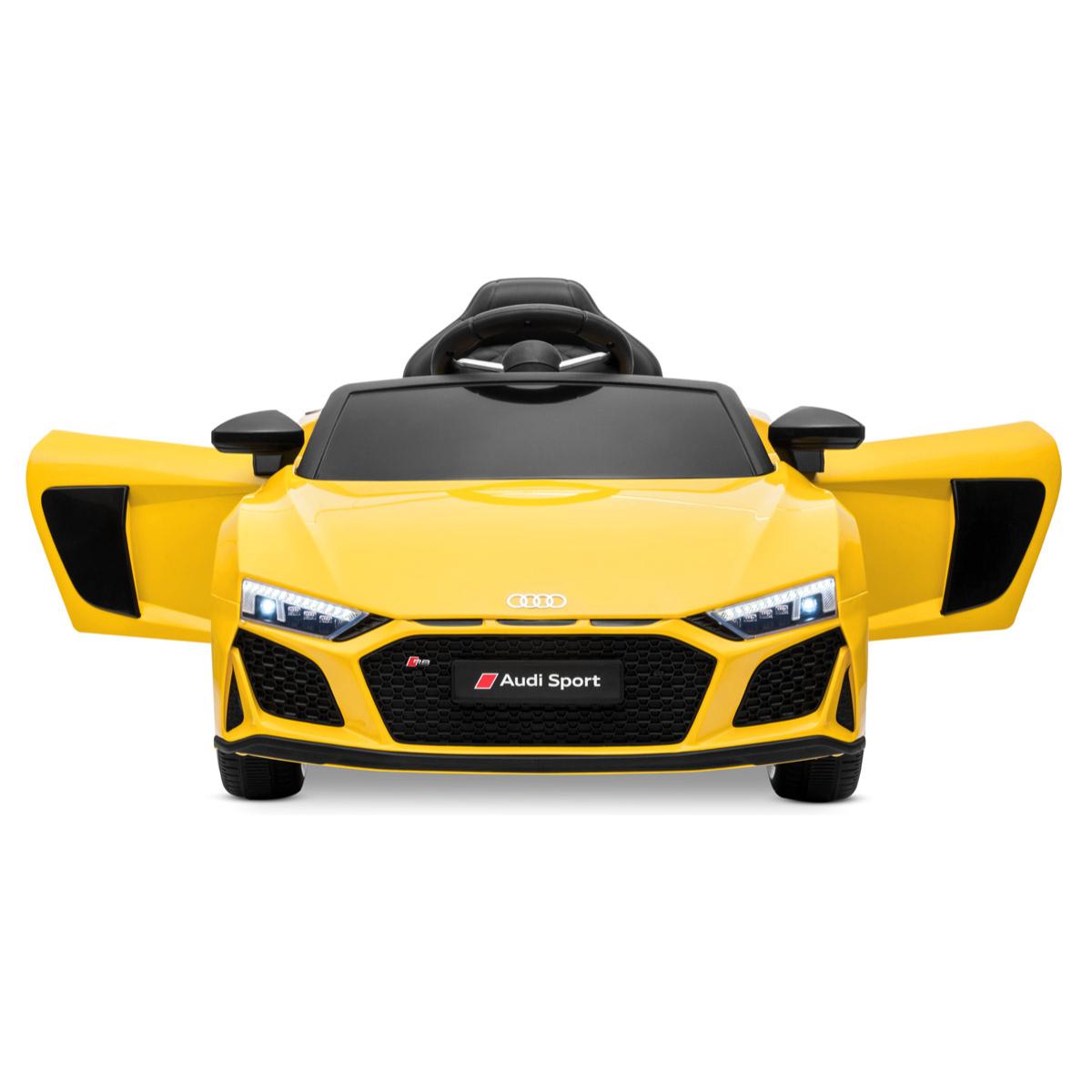 Coche eléctrico infantil niños AUDI R8 SPYDER batería 12V y 7Ah con mando control +3 años