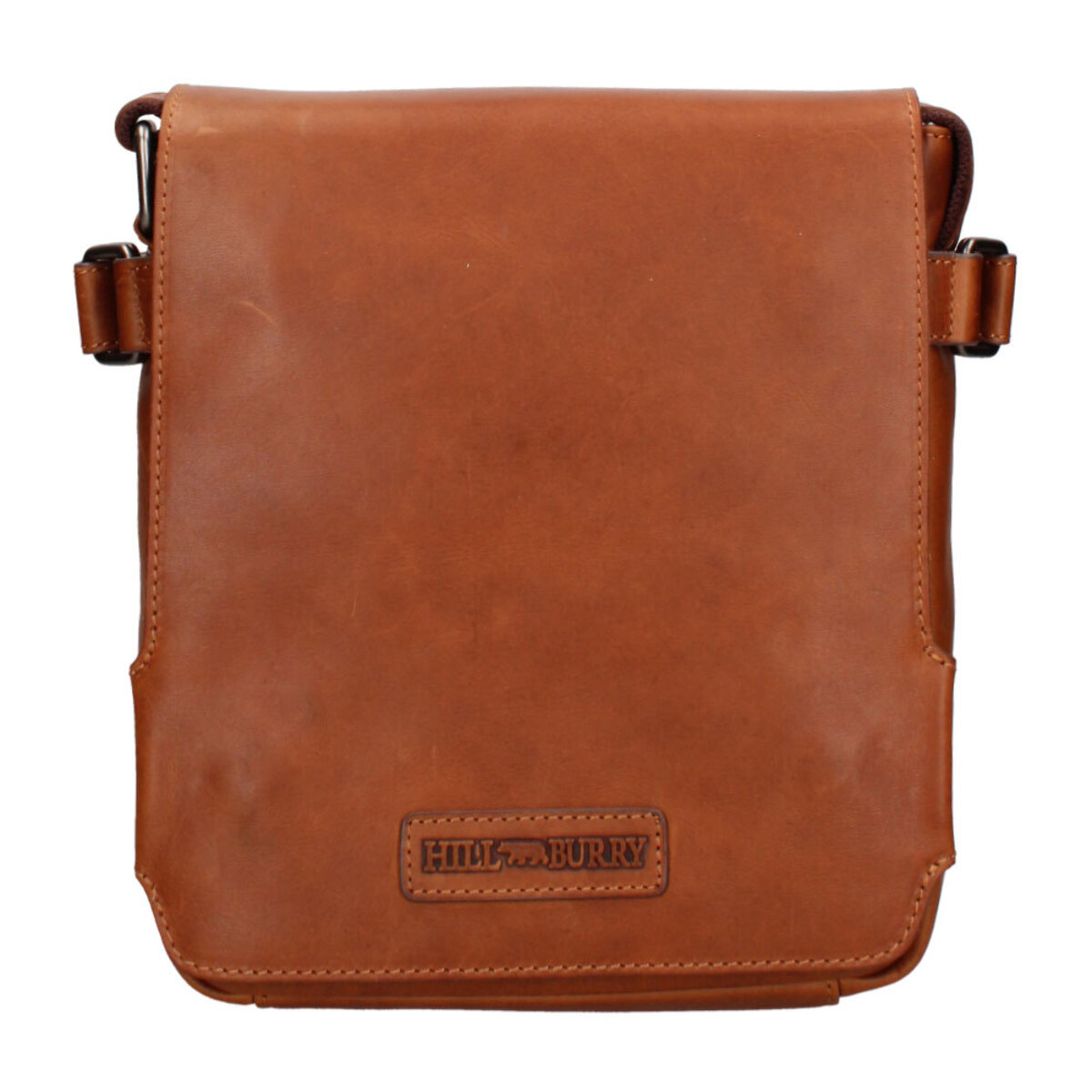 Borsa a tracolla  da uomo In Vera pelle Made in Italy 24x27x6 cm