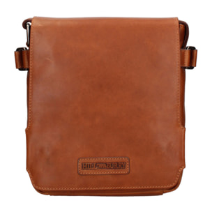 Borsa a tracolla  da uomo In Vera pelle Made in Italy 24x27x6 cm