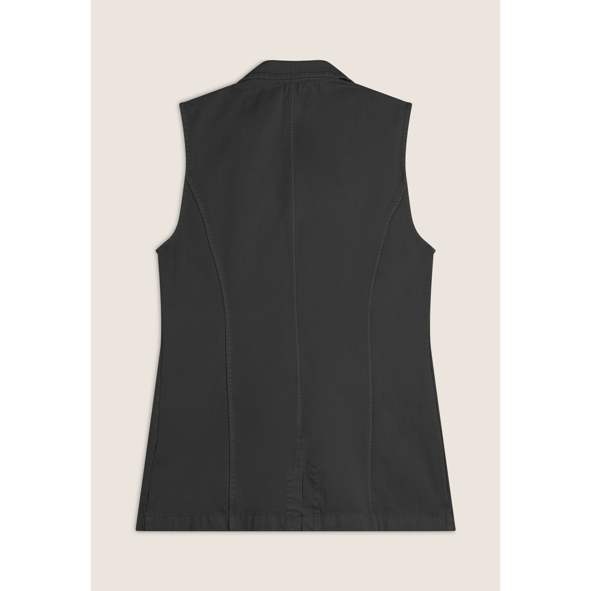 Gilet doppio petto da donna in gabardine