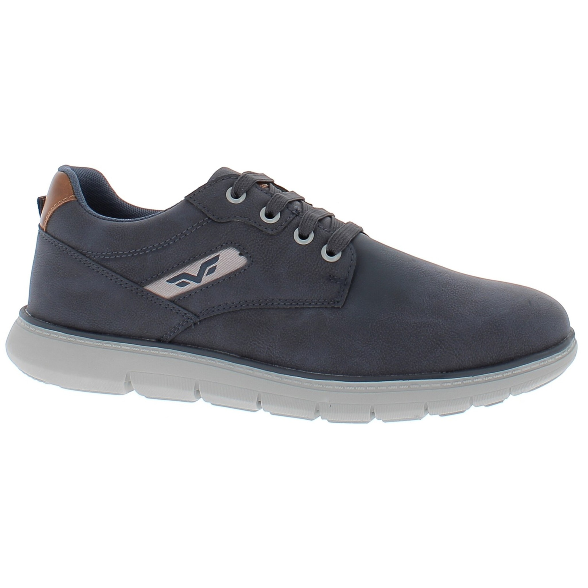 Armata di Mare Scarpe Uomo Scarponcino Casual Stringate con Soletta Rimovibile in Memory Foam AMU 2L826 Navy