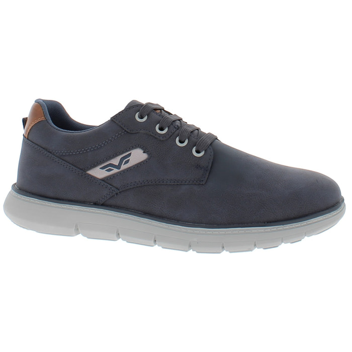 Armata di Mare Scarpe Uomo Scarponcino Casual Stringate con Soletta Rimovibile in Memory Foam AMU 2L826 Navy