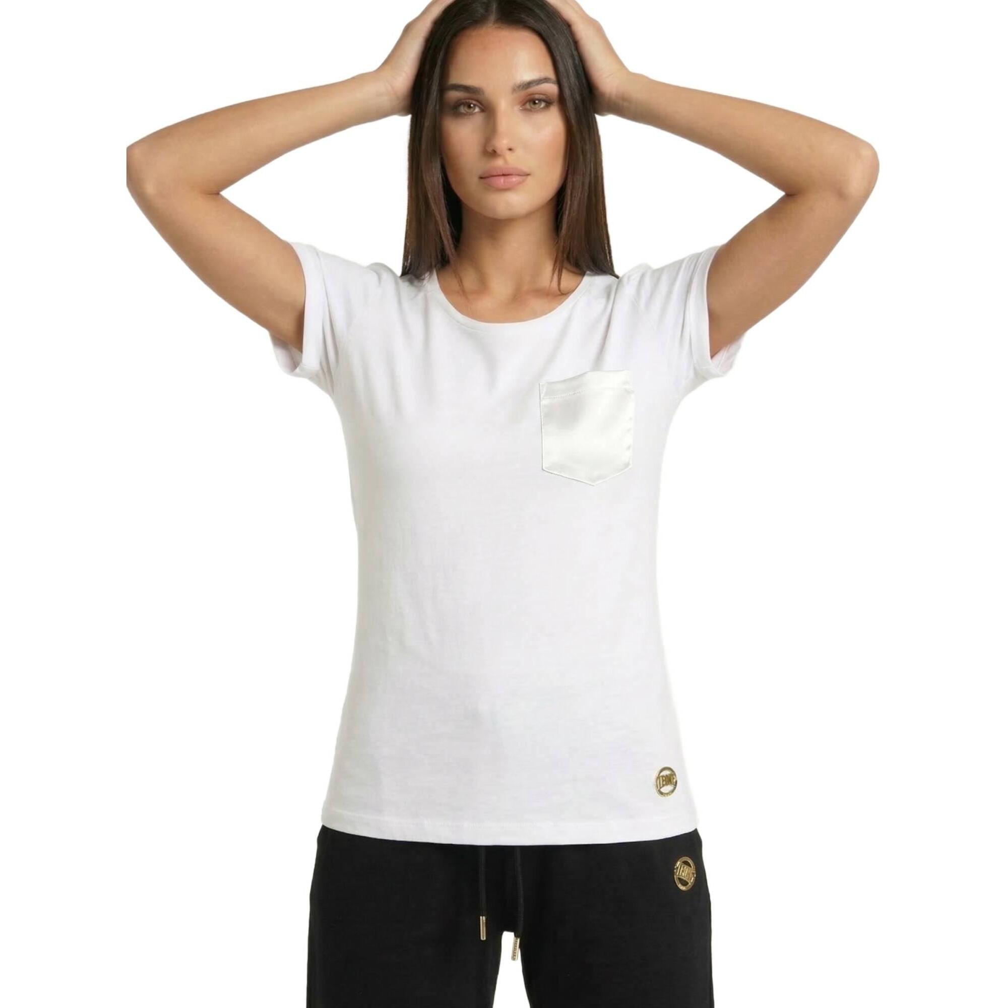 Camiseta elegante de manga corta para mujer