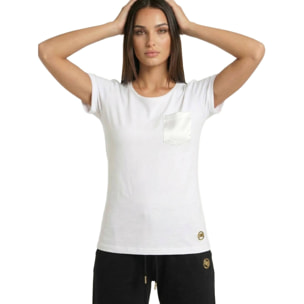 Camiseta elegante de manga corta para mujer