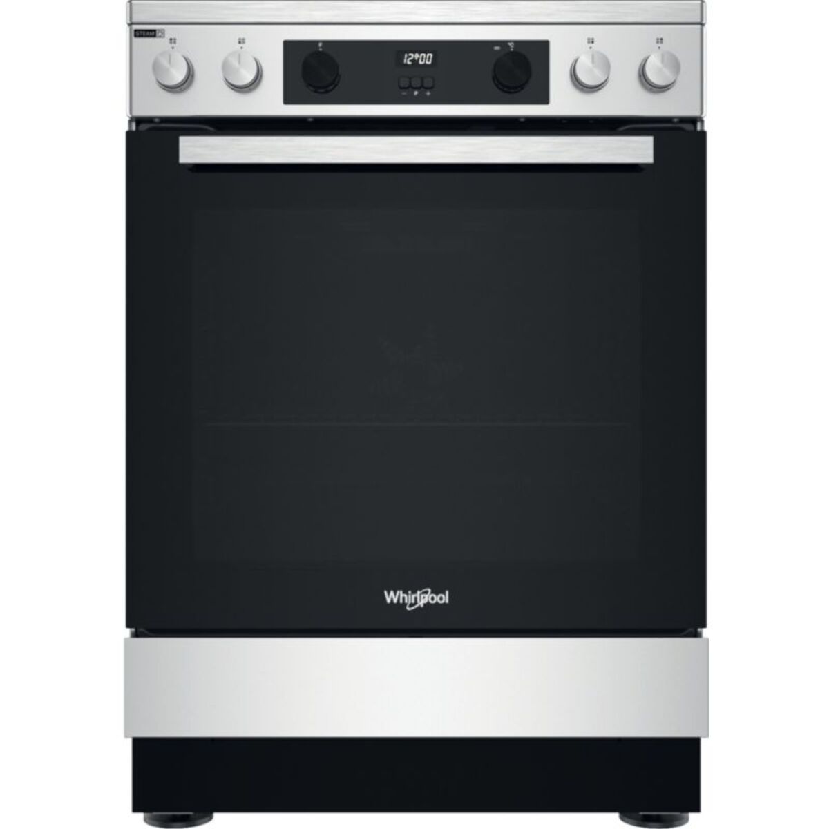 Cuisinière vitrocéramique WHIRLPOOL WS68V8CCX/FR Steam+