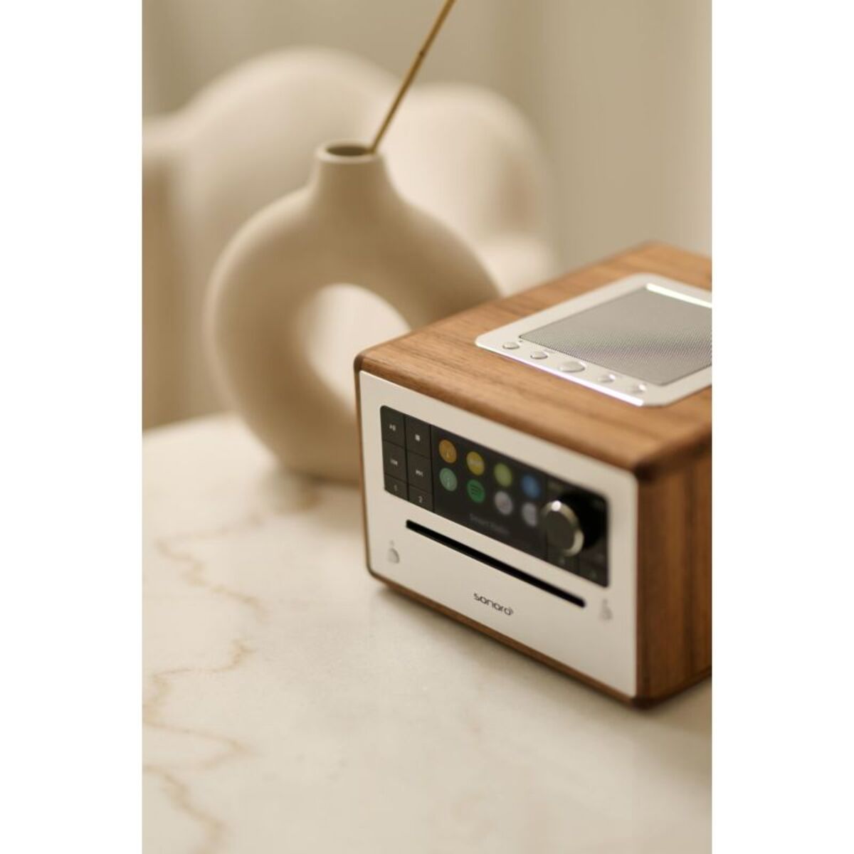 Chaîne HiFi SONORO ELITE Noyer-Argent